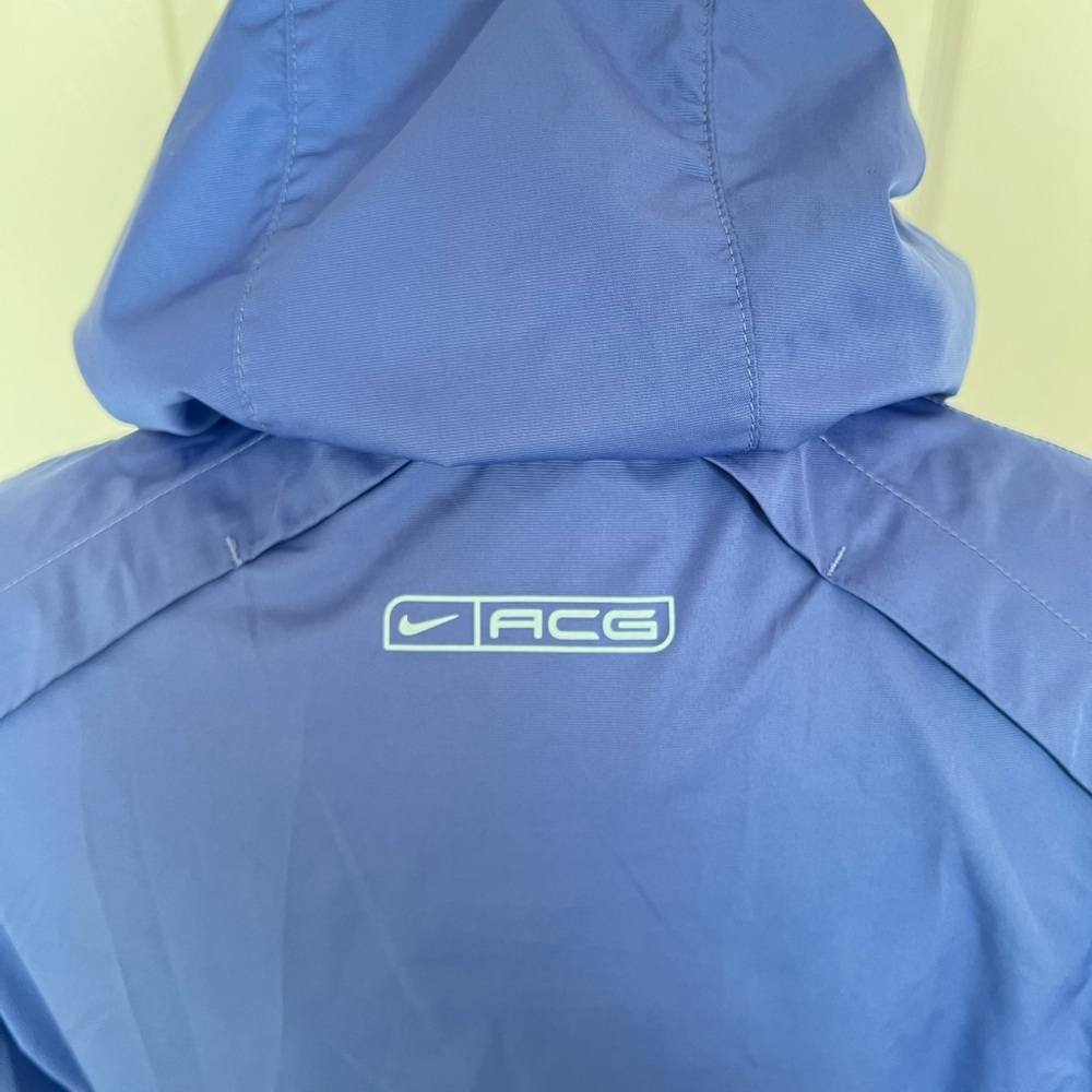 Nike ACG Women's Blue Purple Full Zip Windbreaker Jacket Size Small polyester - Picture 6 of 16